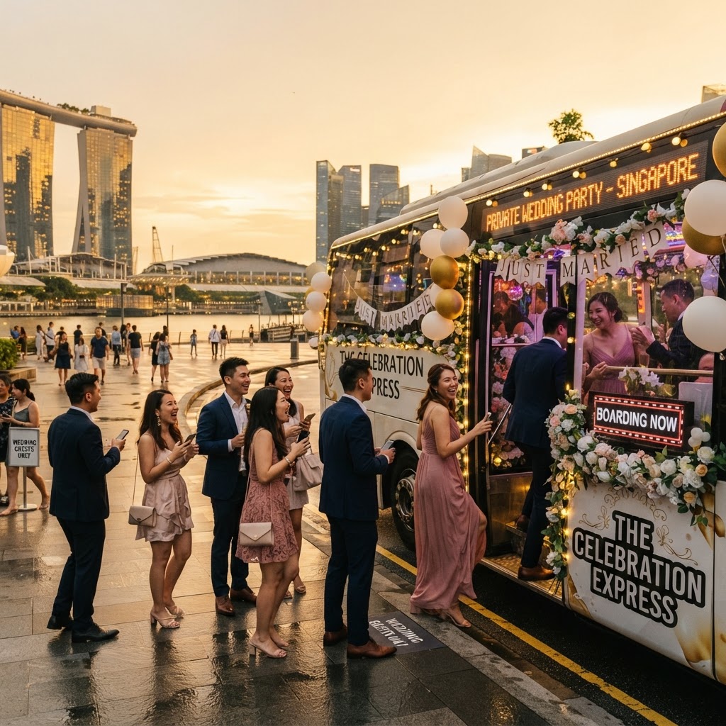The Anniversary Upgrade: How to Plan a Romantic Private Tour of Singapore’s Skyline on a Limo Bus