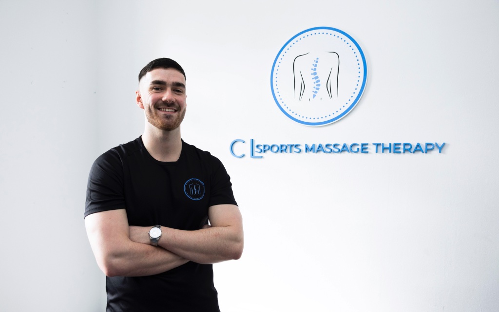 Sports massage treatment session
