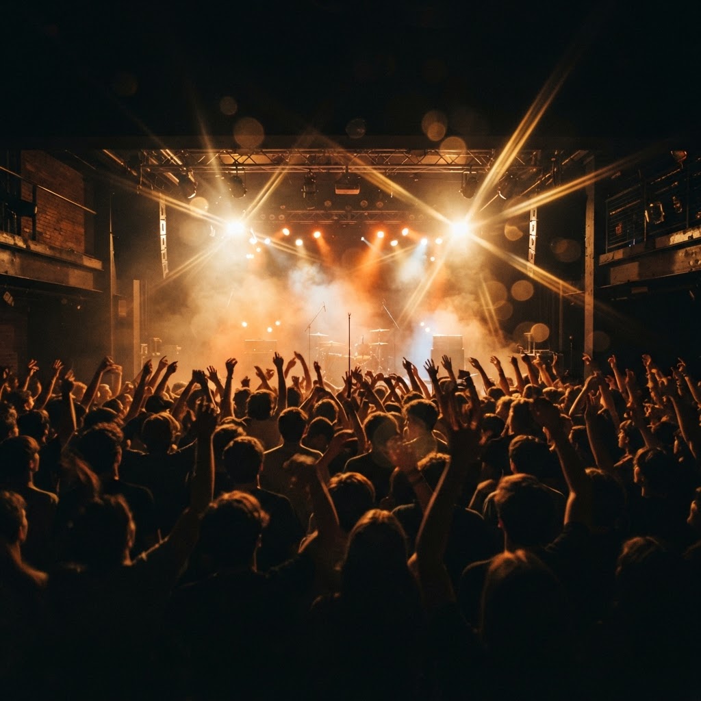 NTX · ambiente de concierto