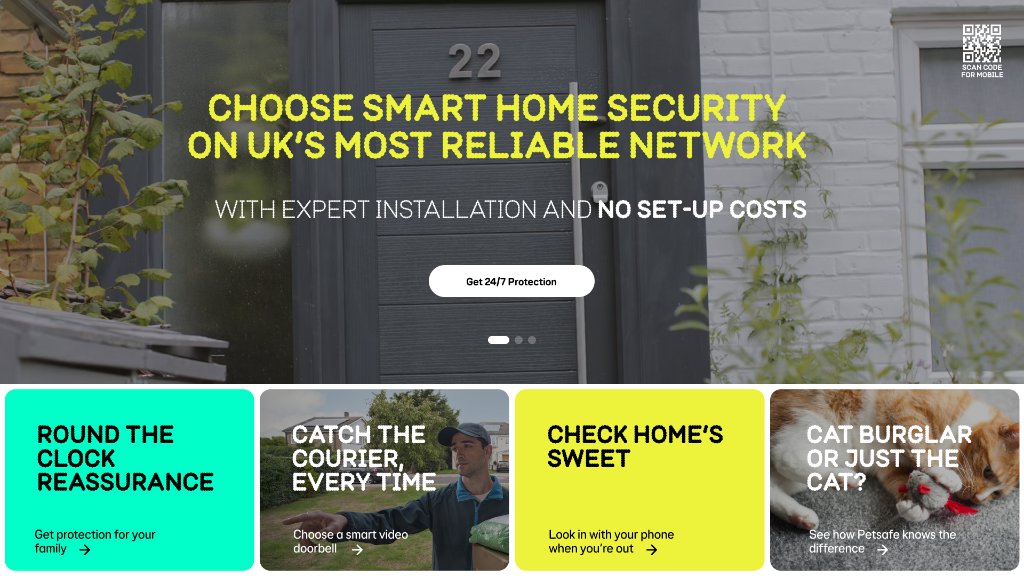 EE Smart Home Security hero