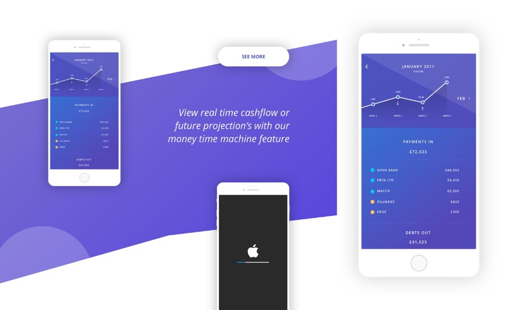 Stack cashflow and money time machine feature