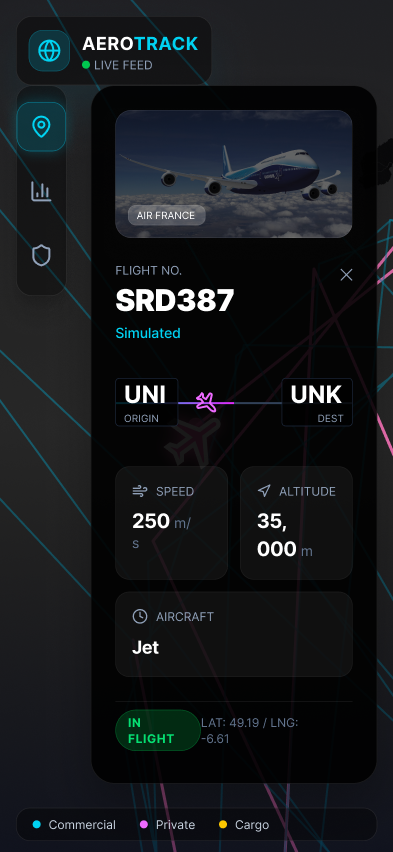 Mobile flight detail