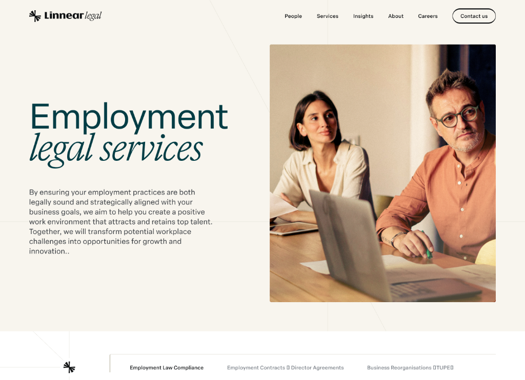 Employment legal services