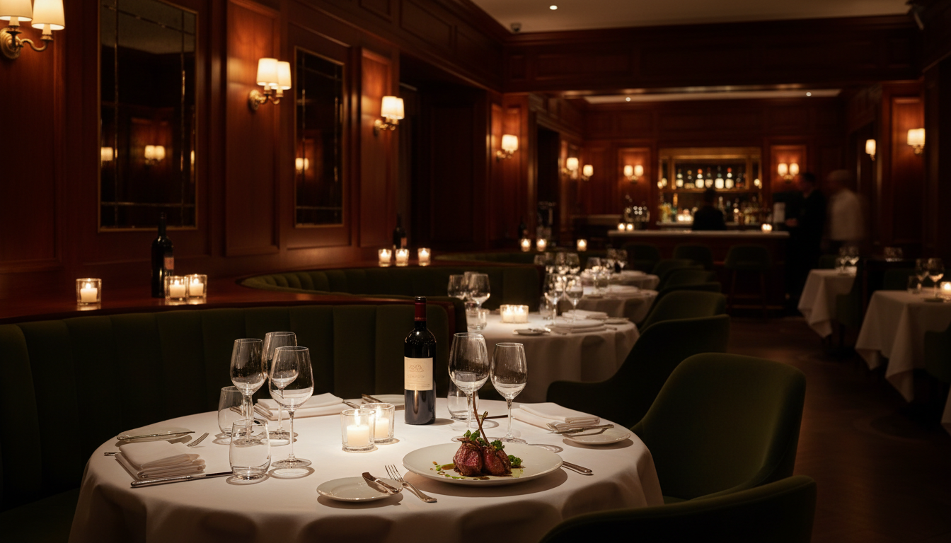 Baazigar Cafe luxurious dining interior