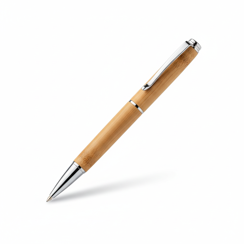 Refillable Bamboo Pen
