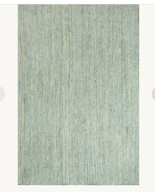 Jute Braided Rug - Green