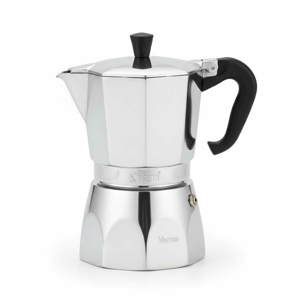 Bialetti Venus Induction Stainless Steel Moka Pot