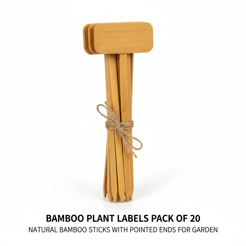 Bamboo Plant Labels (20-Pack)