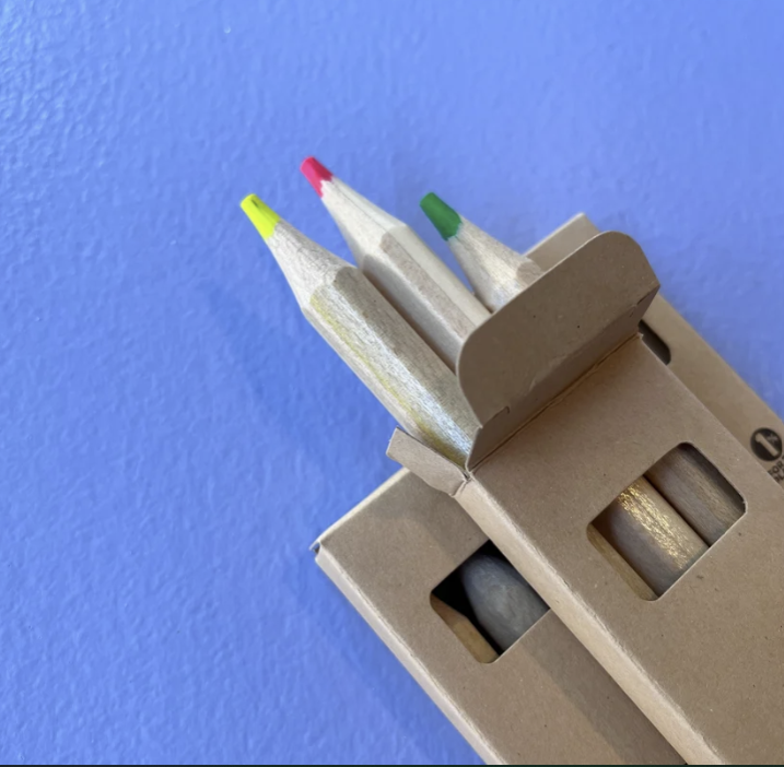 Plastic Free Highlighter Pencils