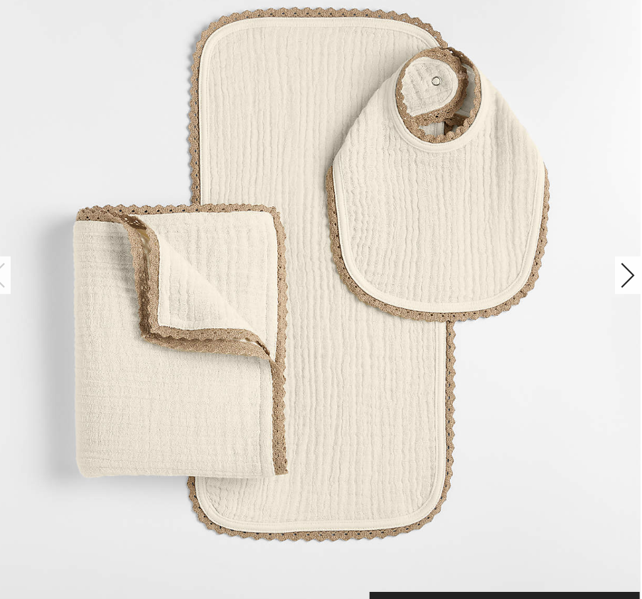 Supersoft Undyed Organic Cotton Gauze Serenade Gift Set