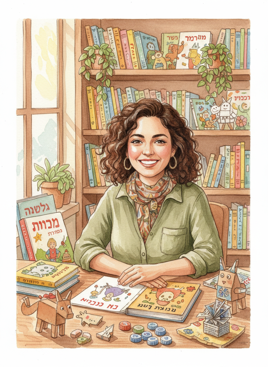 הסופרת של ספר פזית הפחית – מורה לחינוך סביבתי וכותבת ספרי ילדים
