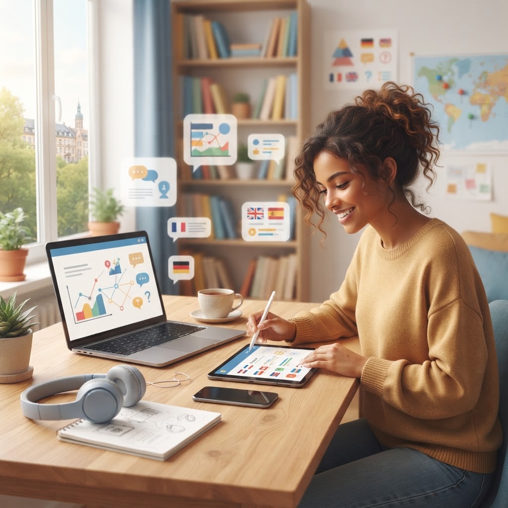 Instrumente utile pentru a învăța germana online