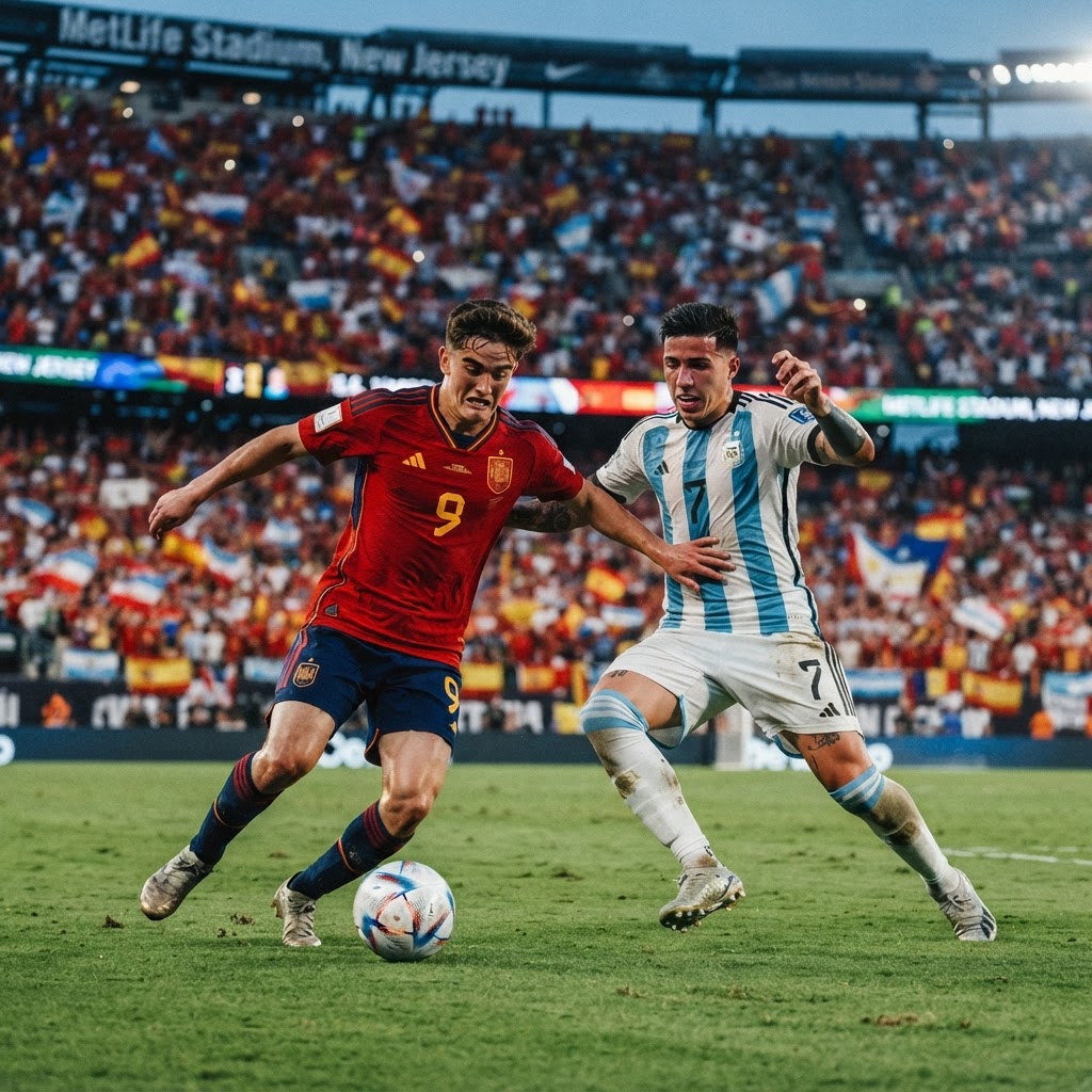 World Cup 2026 Final- Spain v Argentina