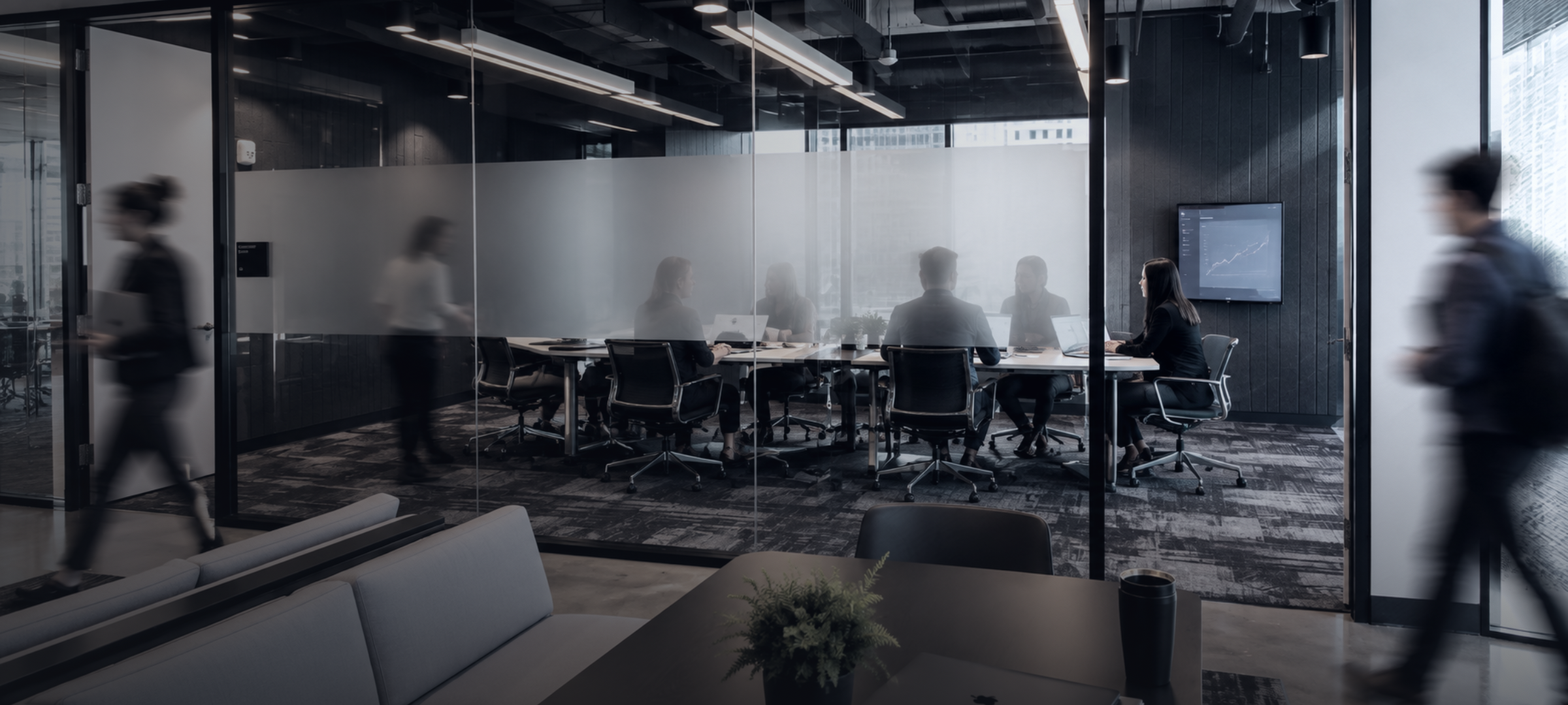 JEH team in the conference room