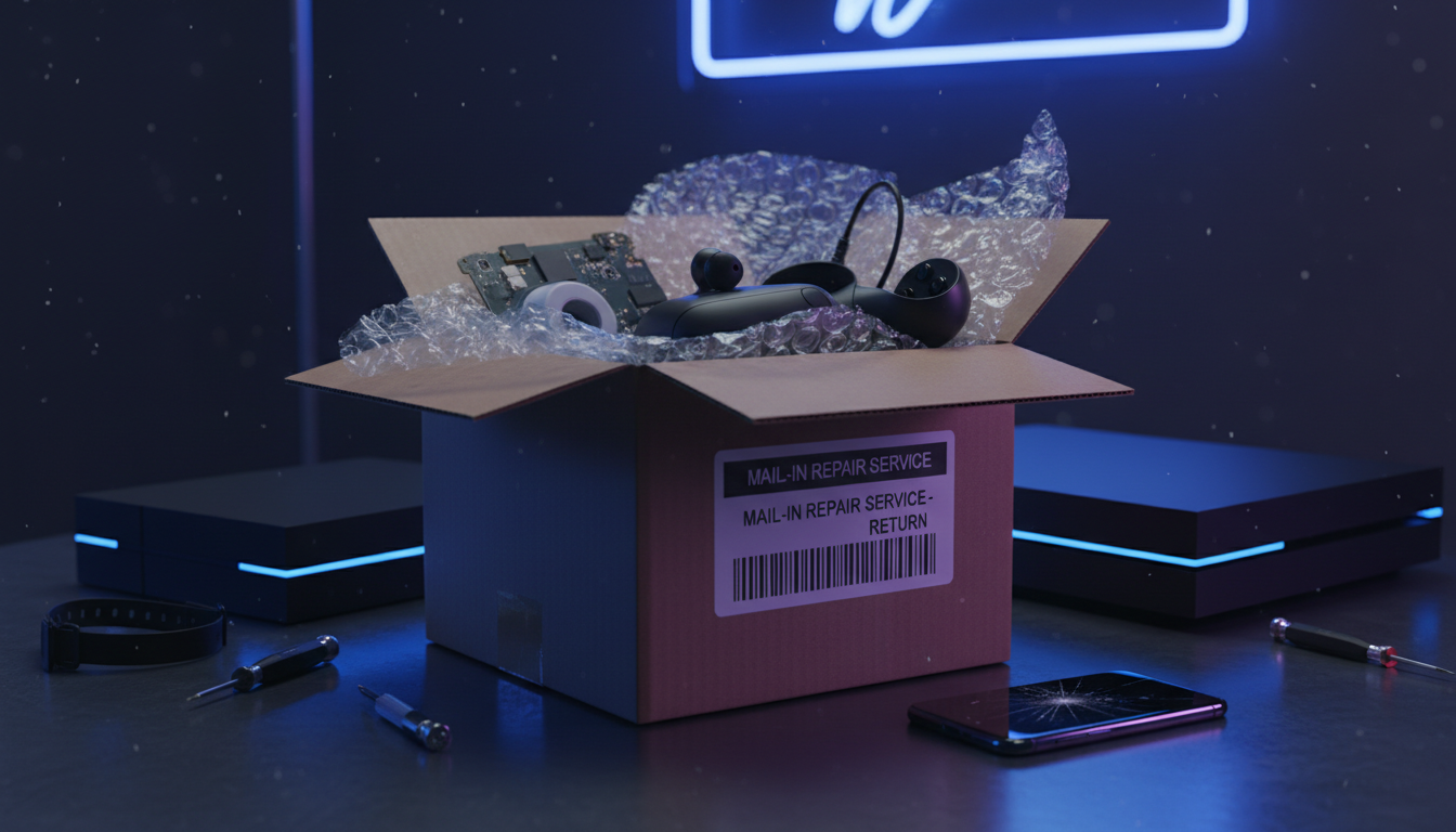 Mail-in repair packaging