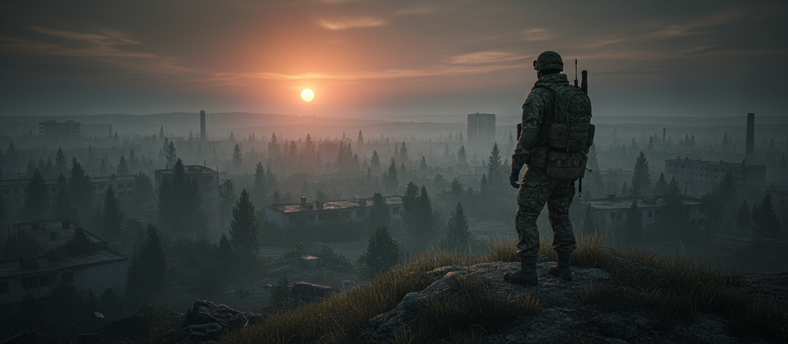 DayZ Chernarus landscape