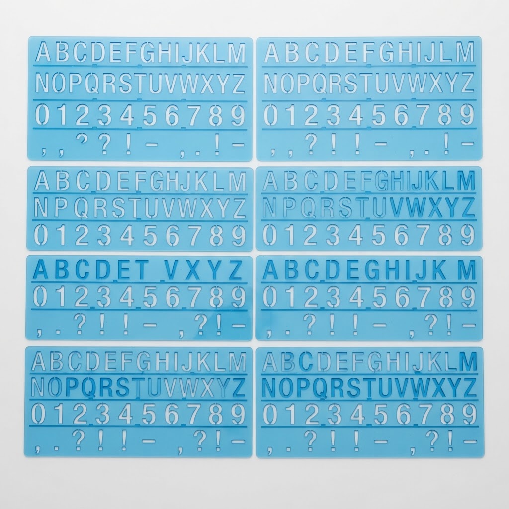 Alphabet Stencils