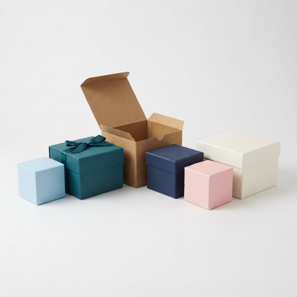 Gift Boxes (Foldable Square)