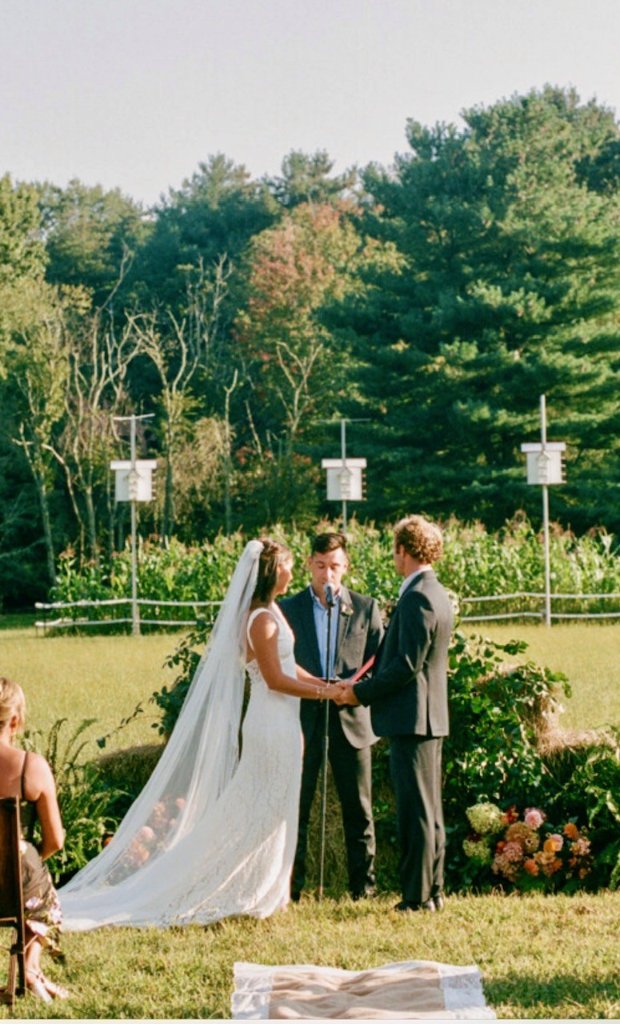 Wedding celebration at Beyer Blossom Estate wedding venue, Monmouth County NJ