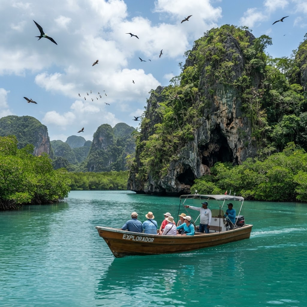 Wapienne mogotes i namorzyny Parque Nacional Los Haitises