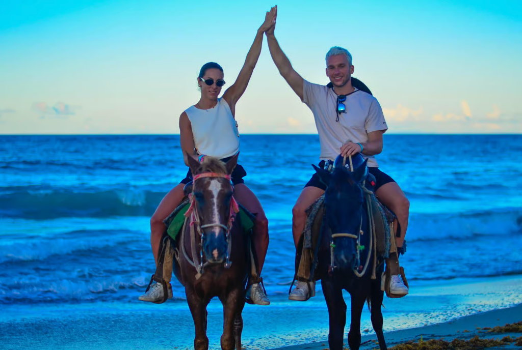 Sunset Horse Riding