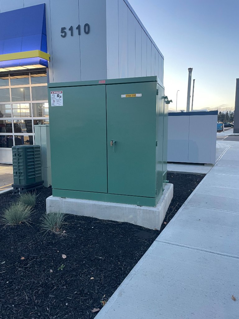 Commercial Transformer Installation