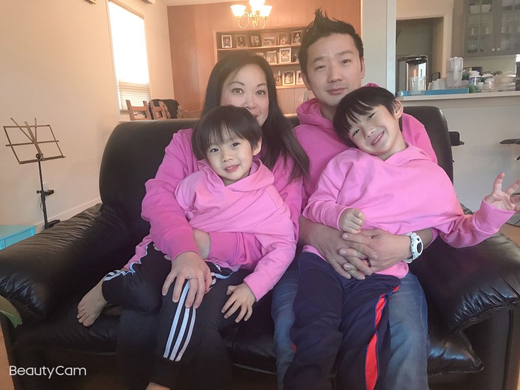 Bin Wang and family