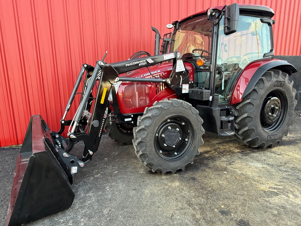 McCormick tractor with front-end loader