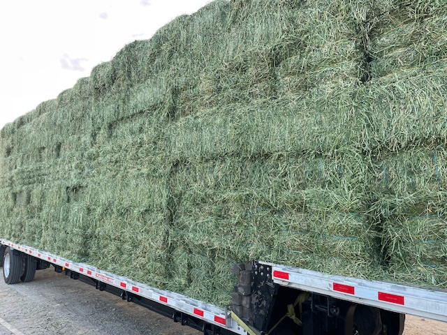 Hay trailer ready for delivery in Canton Texas