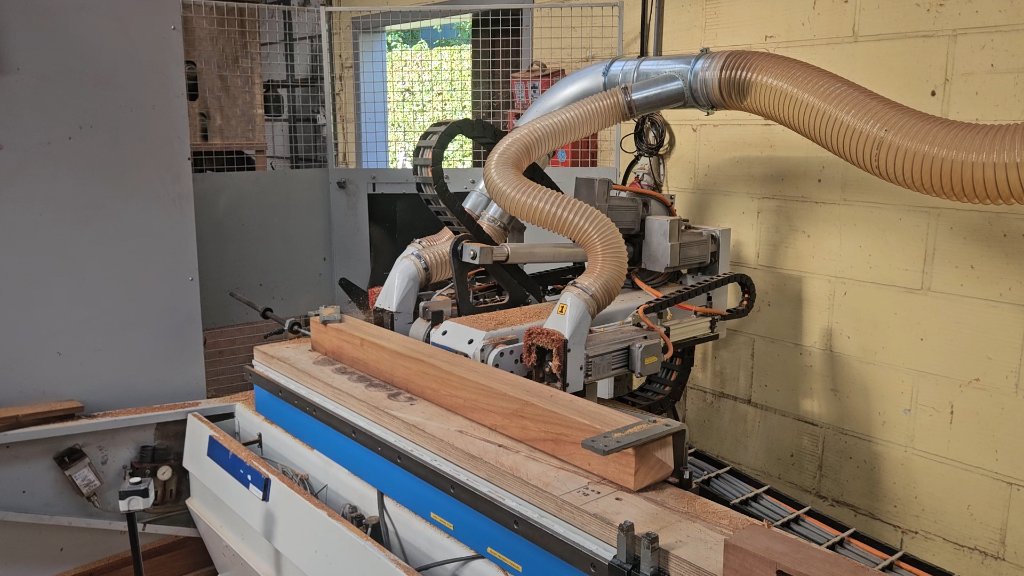 CNC productie in eigen atelier