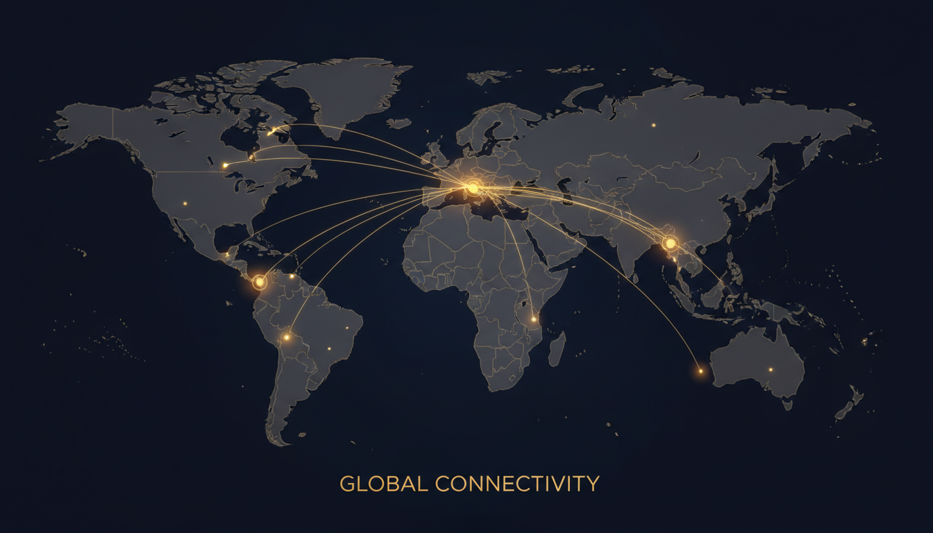 Global Office Network Map