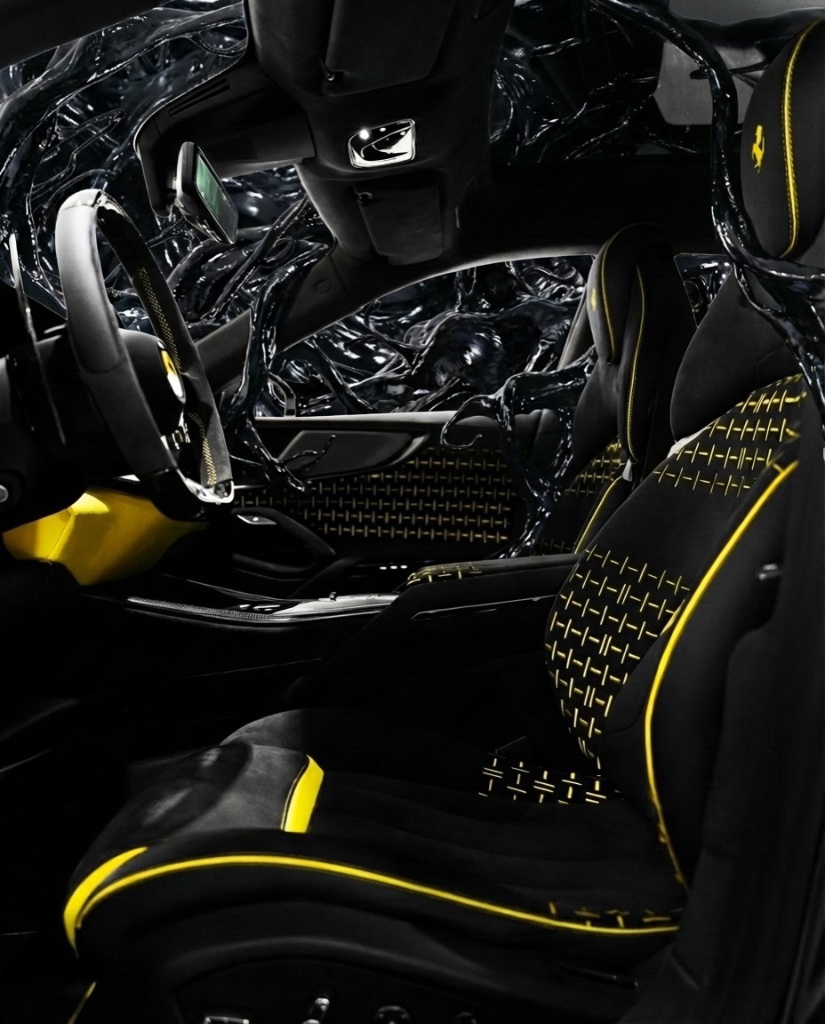 Venuum Custom Ferrari Purosangue · Symbiotic Concept