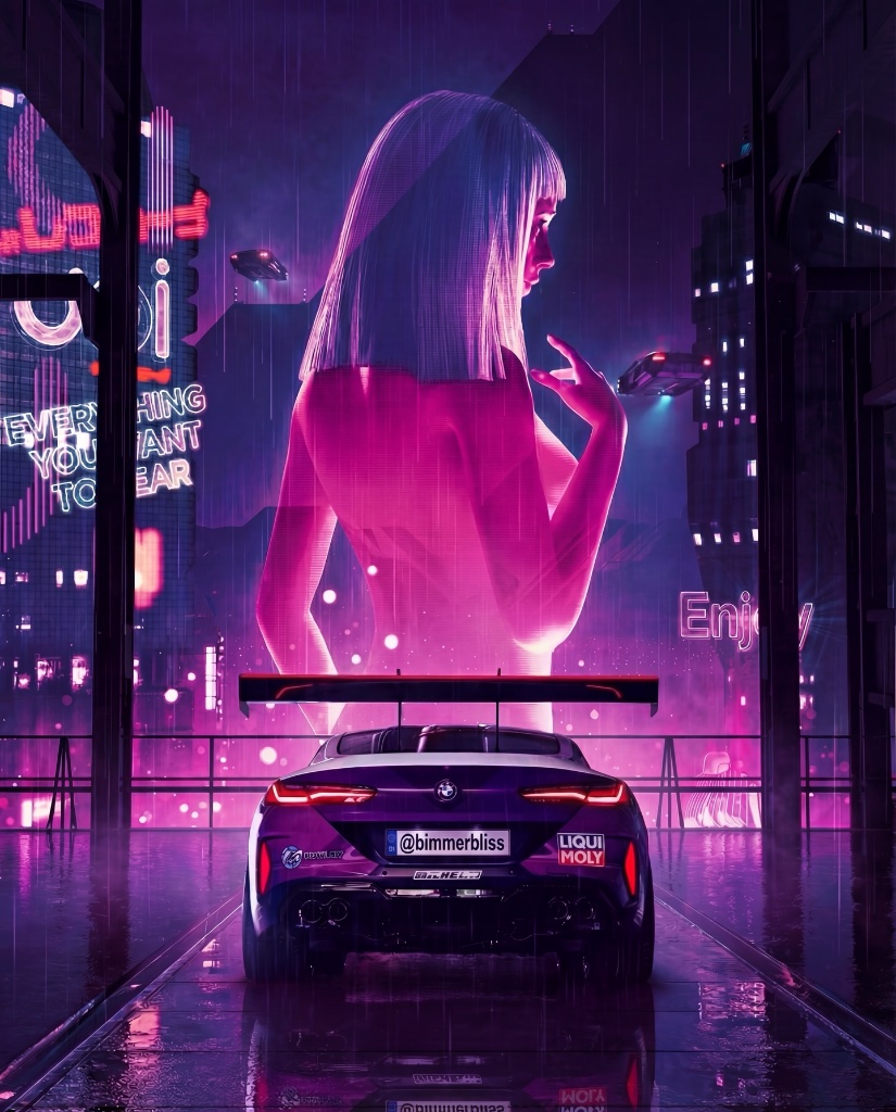 BimmerBliss M8 Competition · Blade Runner 2049 Tribute