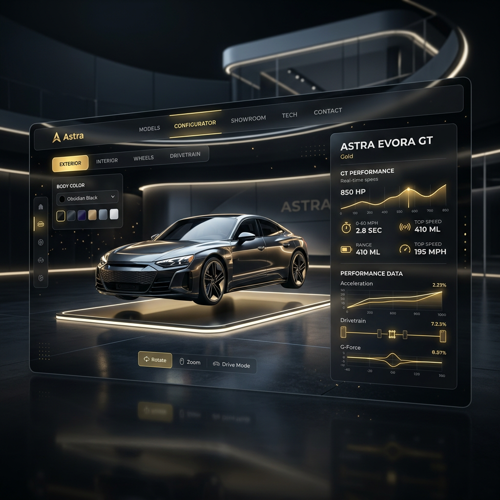 Digital showroom