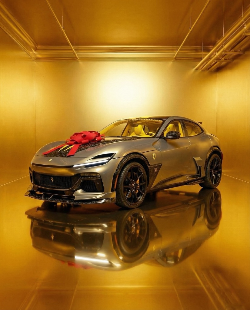 Custom Ferrari Purosangue · GetW Edition for Jake Paul