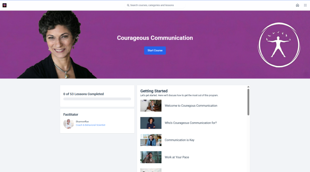 Courageous Communication Course