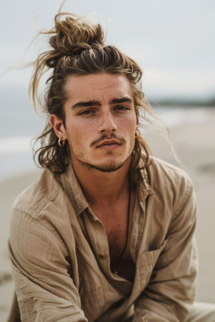 Man at the beach
