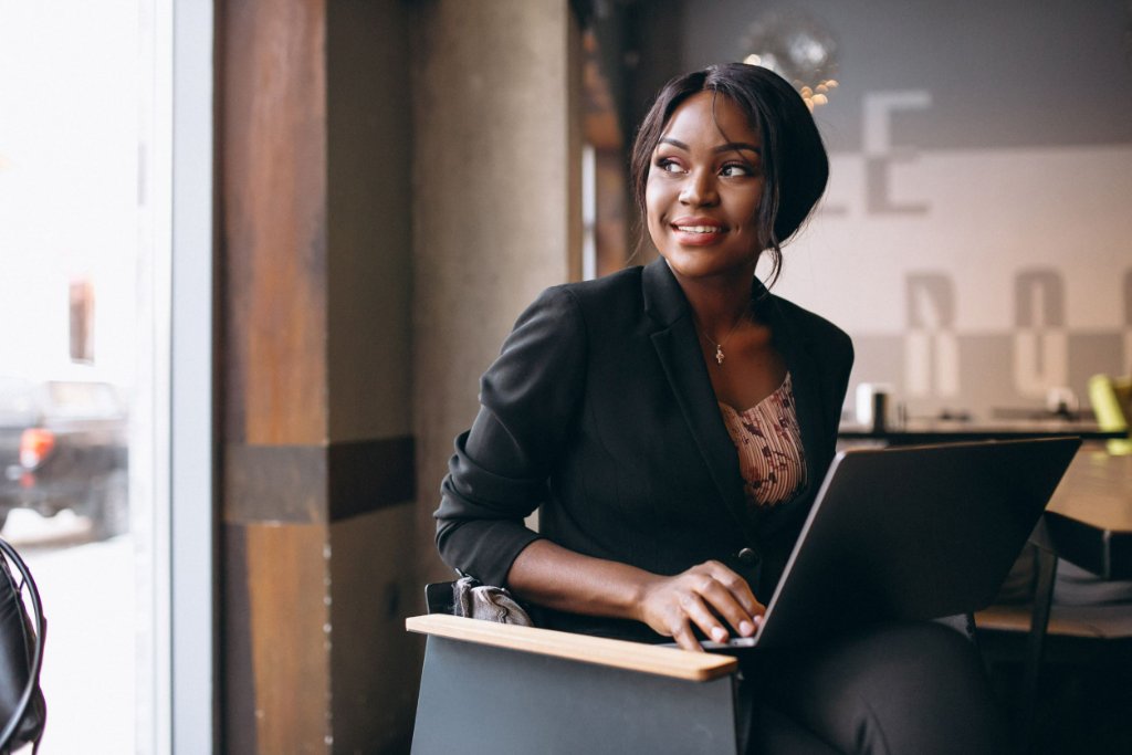 African American business woman