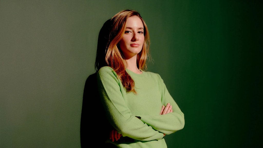 Woman looking forward