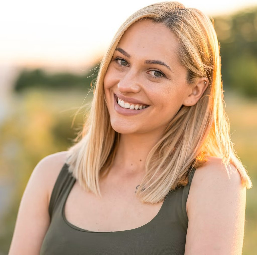 Women smiling