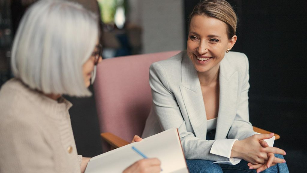 Business owner reviewing finances