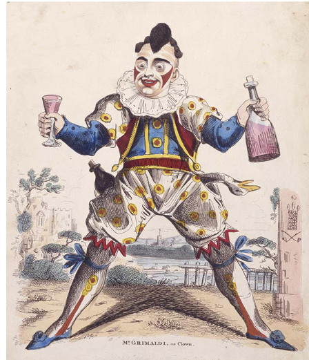 Joseph Grimaldi as "Clown Joey"