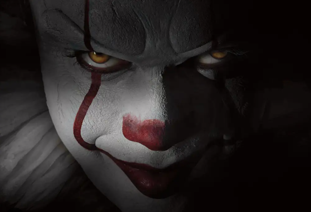 The clown 'IT'