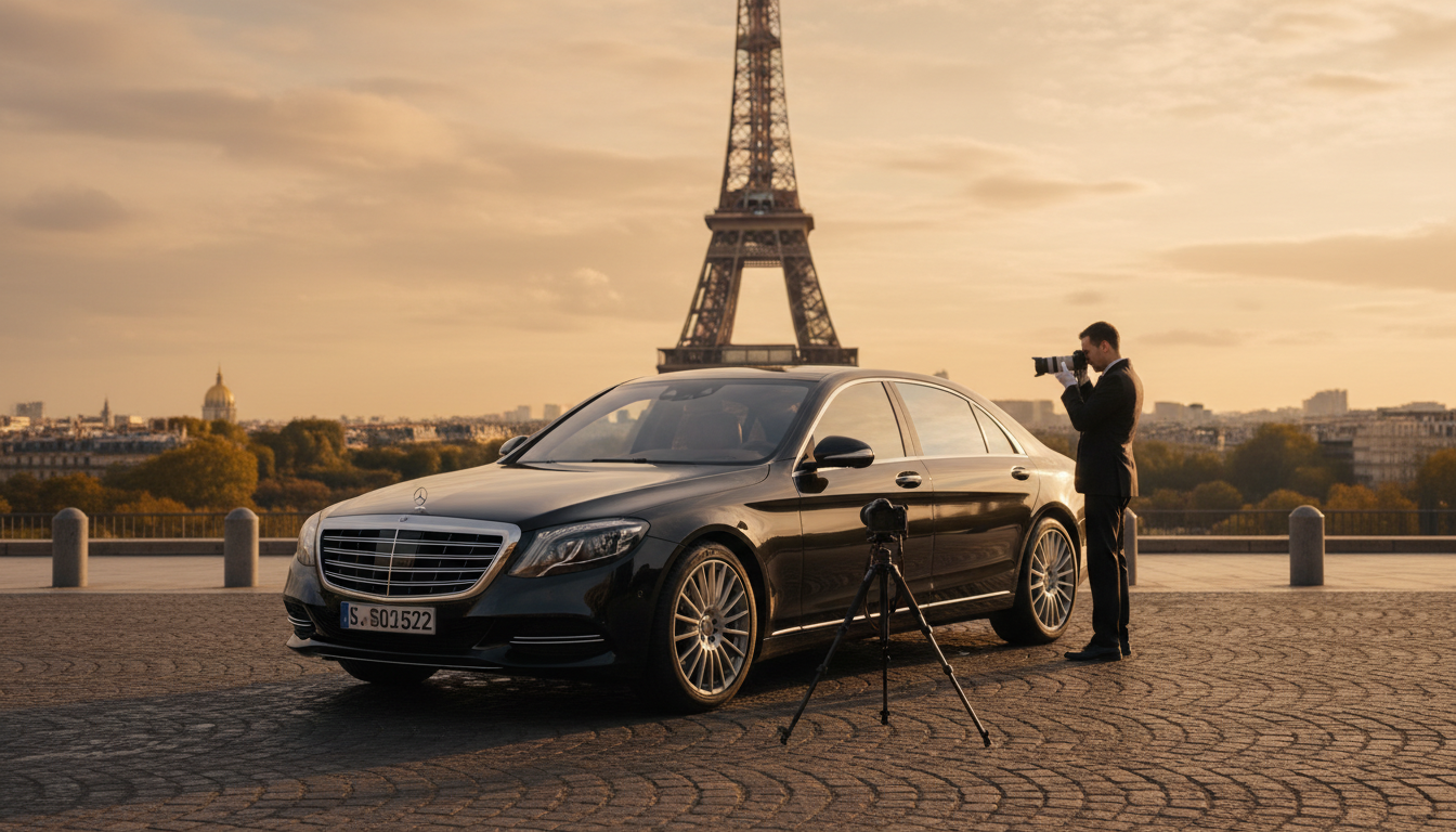 Luxury chauffeur service Paris