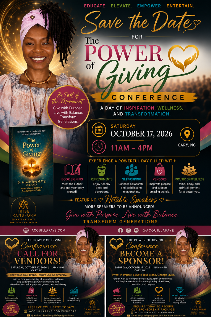 Save the Date — The Power of Giving Conference