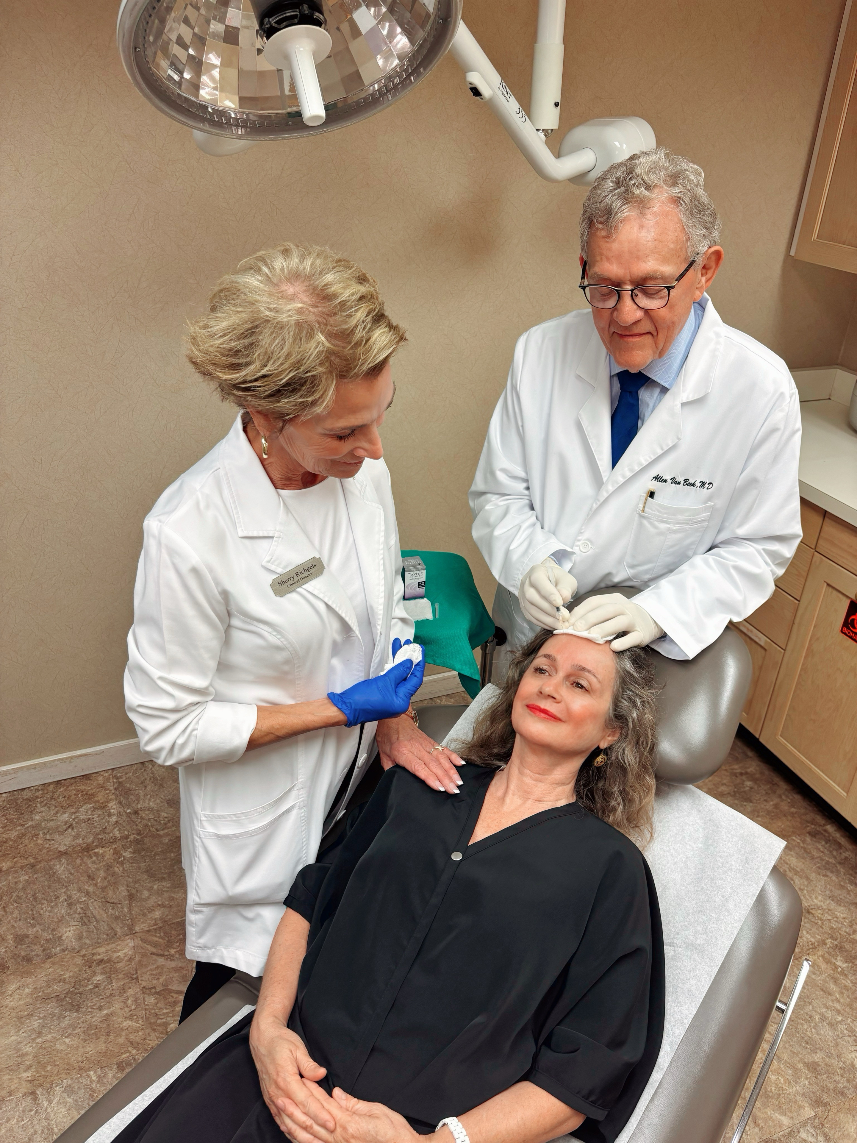 Dr. Van Beek's surgical practice in Edina, Minnesota