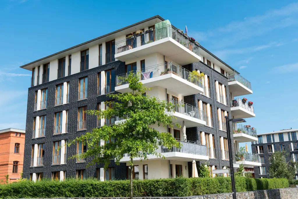 Modern strata residential complex on the Central Coast