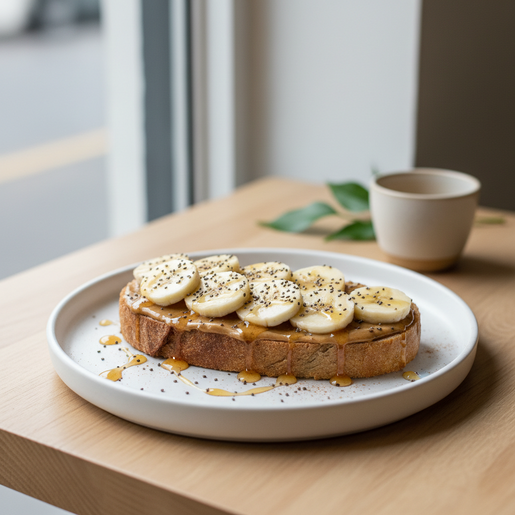 Cinnamon Almond Butter Toast