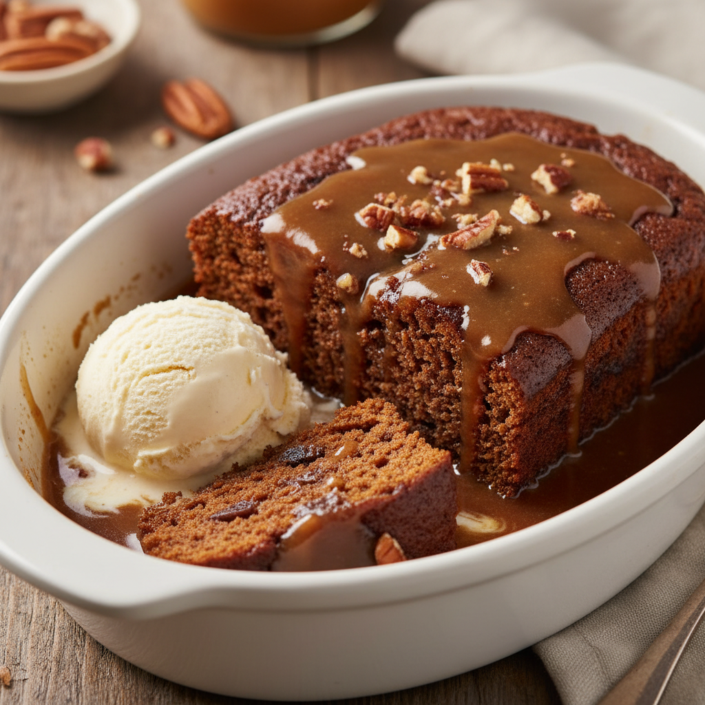 Cinnamon Sticky Toffee Pudding