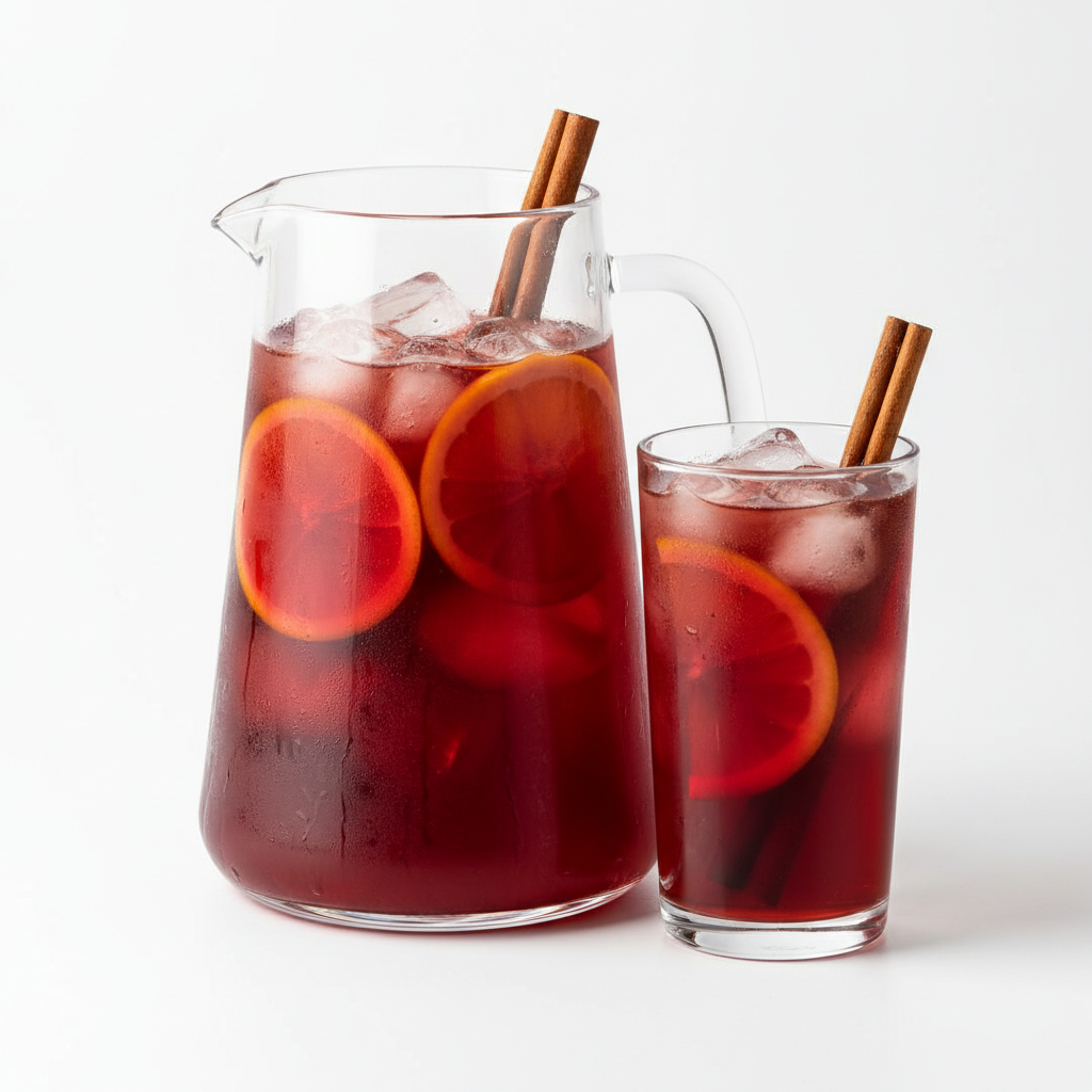 Cinnamon Hibiscus Iced Tea